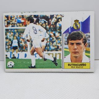 Cromos Fútbol Butragueño / Santillana