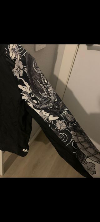 Camiseta manga larga estampada