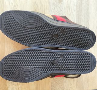 Zapatillas El Ganso Marrón Rojo Beige Talla 45