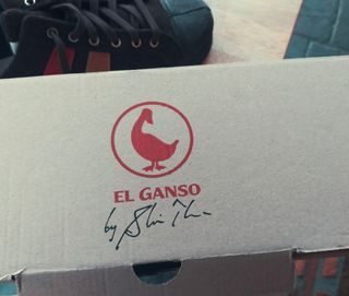Zapatillas El Ganso Marrón Rojo Beige Talla 45