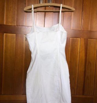 Vestido blanco vaquero