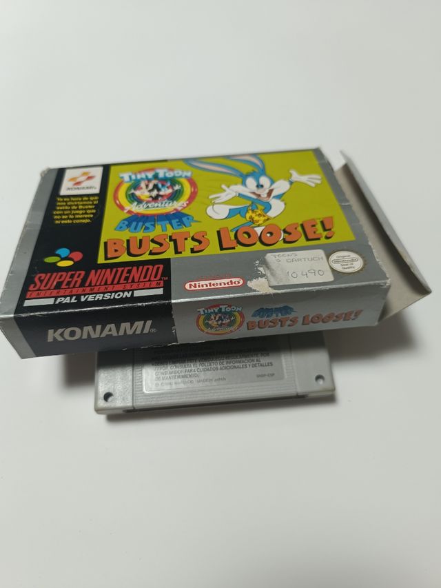 Busts Loose SNES PAL