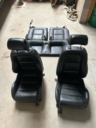 Asientos Audi TT MKI 8N Cuero Negro