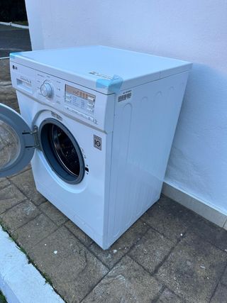 Lavadora LG Direct Drive 7kg Blanca