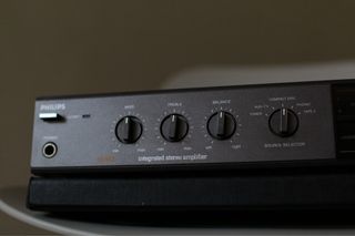 Amplificador Estéreo Philips Integrado Gris