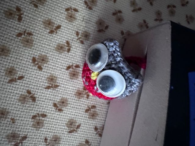 Segnalibro Gufetto uncinetto fatto a mano