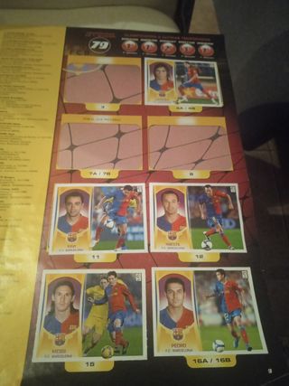 Album Liga BBVA 09-10 Colección Oficial Cromos