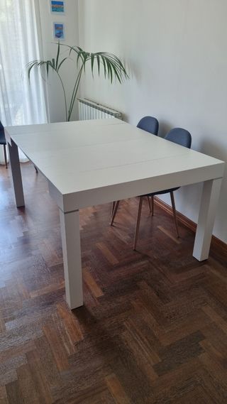 Tavolo consolle allungabile bianco