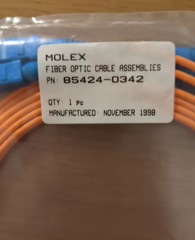 Cable Fibra Óptica Molex 85424-0342