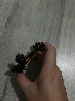 Adaptador GPU 6pin y dos 8pin