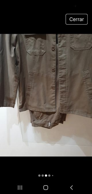 Traje caballero marrón
