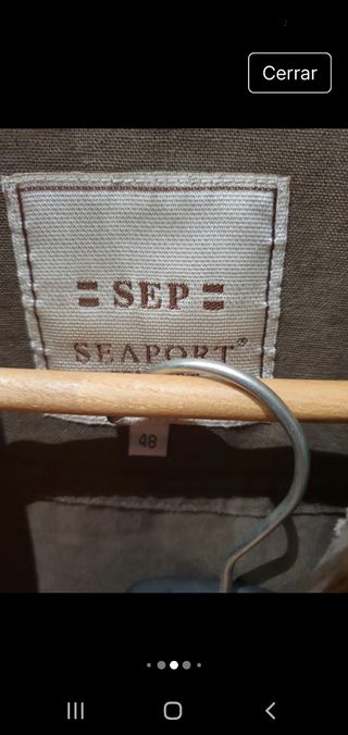 Traje caballero marrón