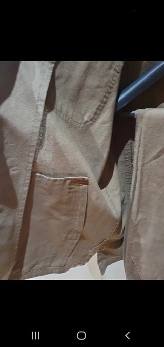Traje caballero marrón
