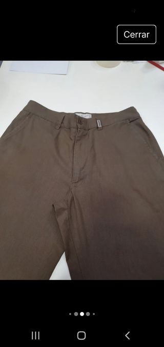 Traje caballero marrón