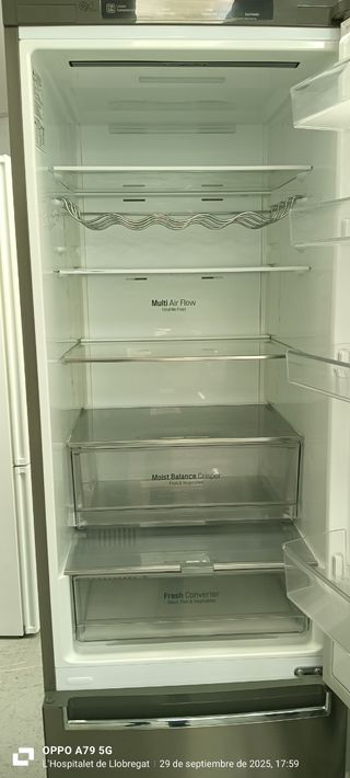 NEVERA COMBI L. G NO FROST ENERGÍA A+++