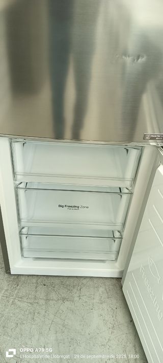 NEVERA COMBI L. G NO FROST ENERGÍA A+++