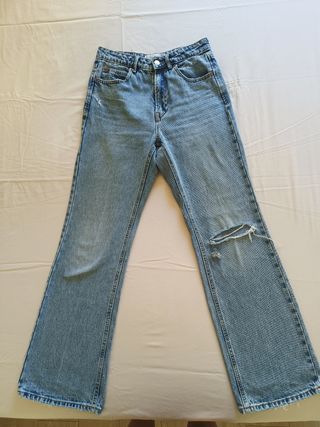 Pantalón vaquero mujer Stradivarius 