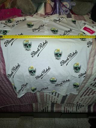 Camiseta Flex-Style Hombre Talla XL Calaveras