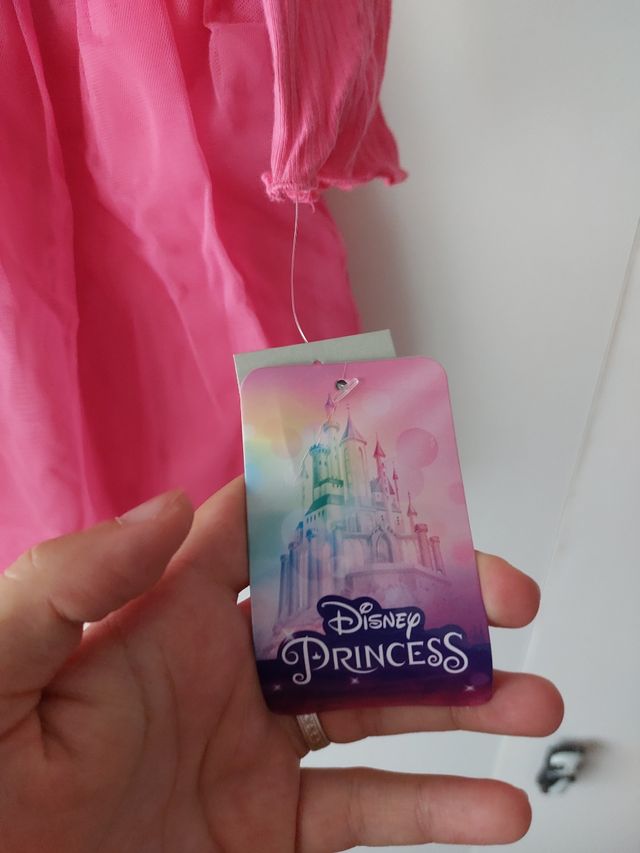 Vestido Princesa Disney 6/9 meses