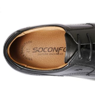 Zapatos de Piel Cómodos Negros