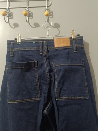 Pantalones vaqueros anchos azules