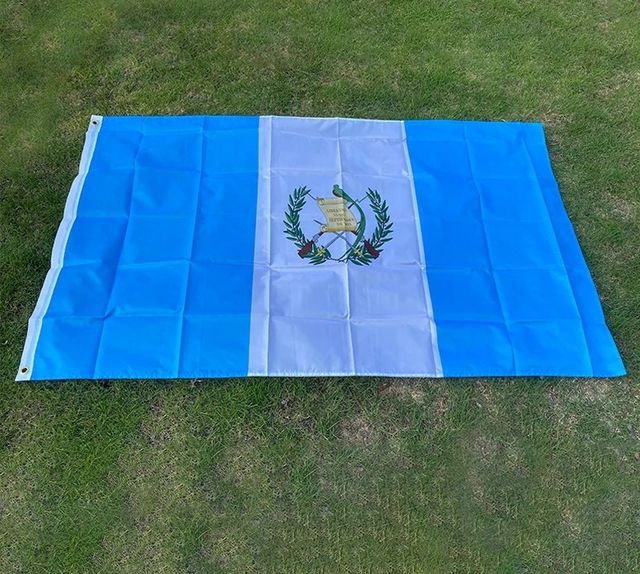 Bandera de Guatemala Oficial Grande de Poliéster