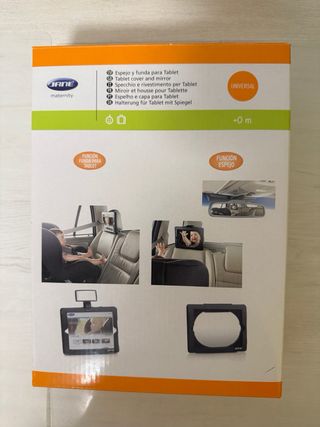 Espejo Jané + funda tablet coche bebé.