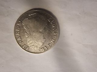 Moneda francesa luis XVI de plata 1784