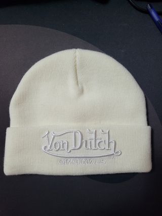 Cappello Von Dutch Beige/Bianco