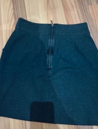 Falda Massimo Dutti gris