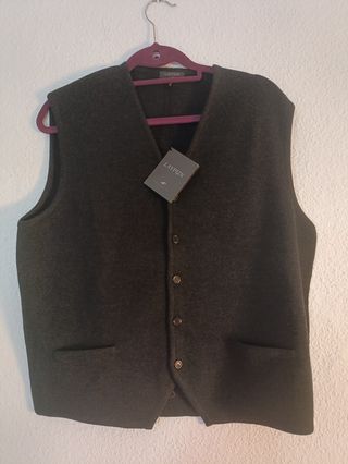 Chaleco vintage LAYFUN negro