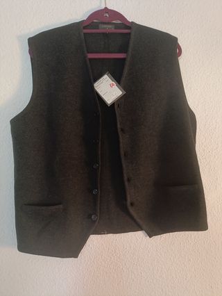 Chaleco vintage LAYFUN negro