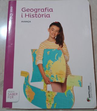Libro Geografía i Història 2 ESO Avança
