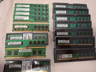 Lote 16 Memoria RAM DDR2 Variadas