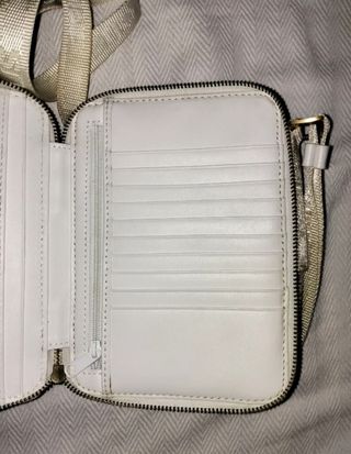 Bolso Tous estampado rosa y beige