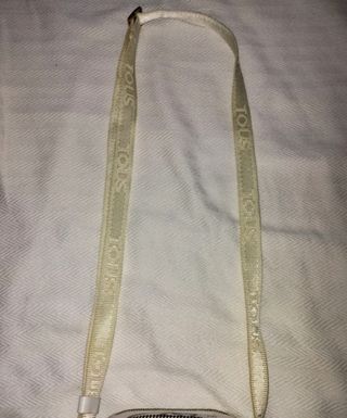 Bolso Tous estampado rosa y beige