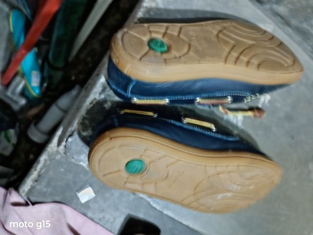 Zapatos náuticos niño azul