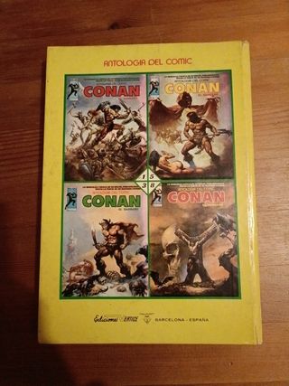Antología cómic 8 CONAN el Bárbaro, Vértice 1977
