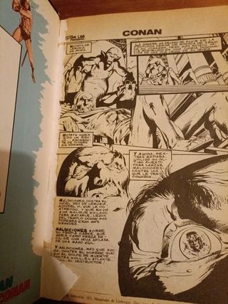 Antología cómic 8 CONAN el Bárbaro, Vértice 1977
