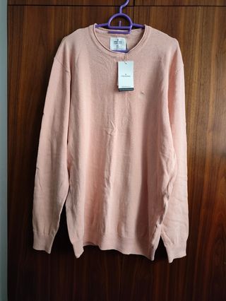 Camiseta Springfield manga larga rosa XL