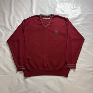 Jersey Vintage  Estilo Clásico Y2K Rojo