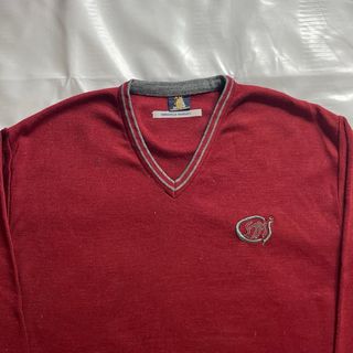 Jersey Vintage  Estilo Clásico Y2K Rojo