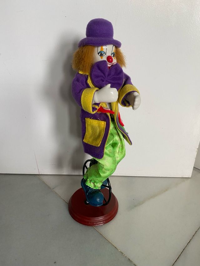 Muñeco payaso vintage