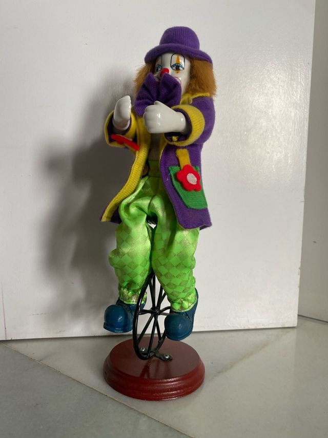 Muñeco payaso vintage