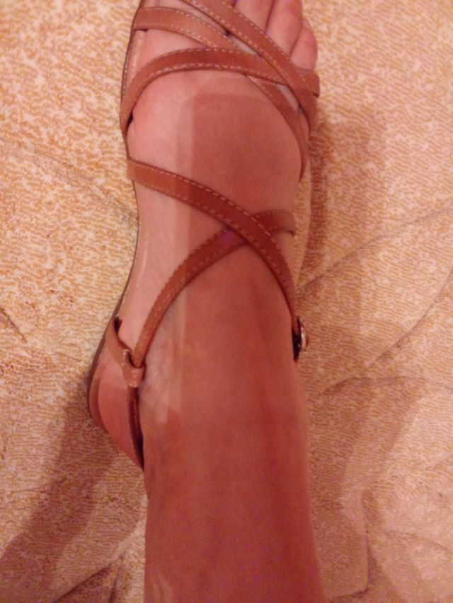 Sandalias Spk Talla 37 Marrón