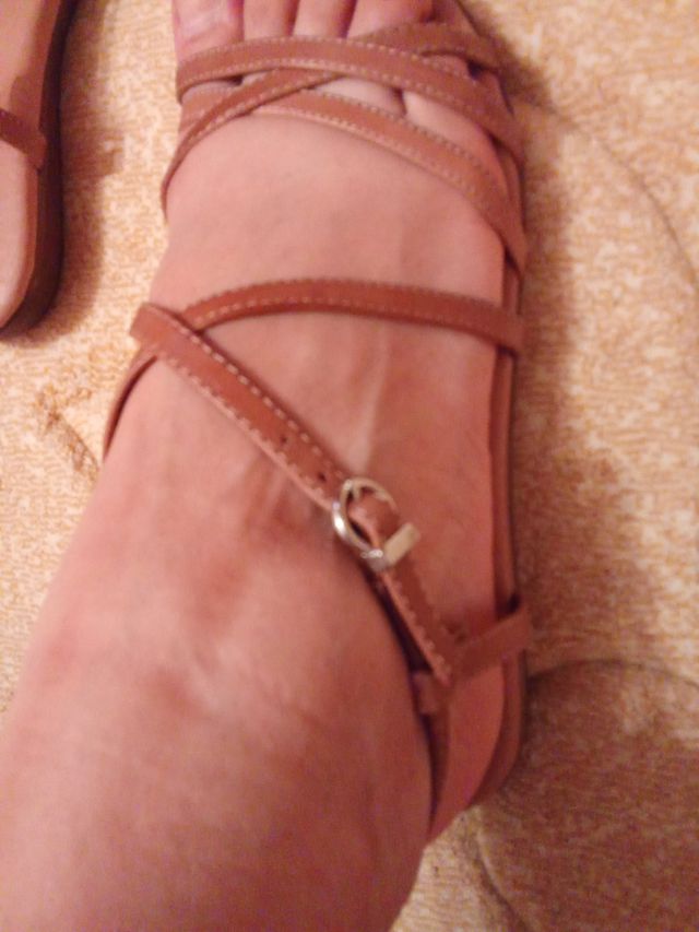 Sandalias Spk Talla 37 Marrón