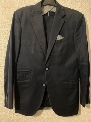 Traje azul marino MANGO