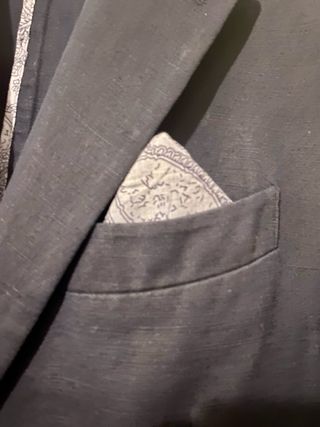 Traje azul marino MANGO