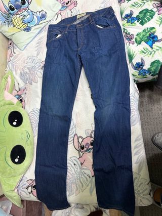 Pantalones vaqueros hombre azul