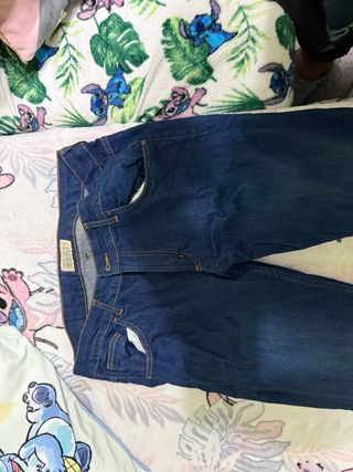 Pantalones vaqueros hombre azul